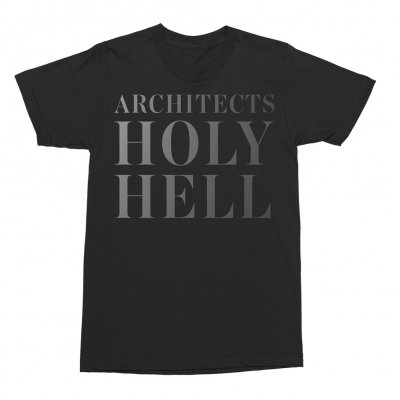 IMAGE | Holy Hell Stacked T-Shirt (Black)