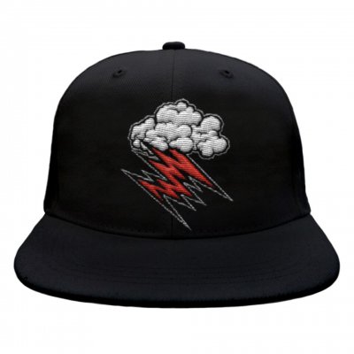 the-hellacopters - Cloud Logo Embroidered Snap Back (Black)
