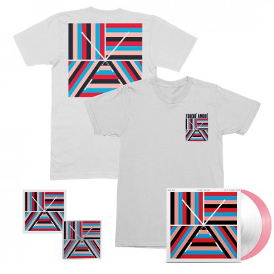 touche-amore - 10 Years 2xLP (Pink/White) + Tee + Patch + Pin Bundle