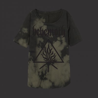 behemoth - New Sigil Women's Bleach Scoop Neck Tee (Black)