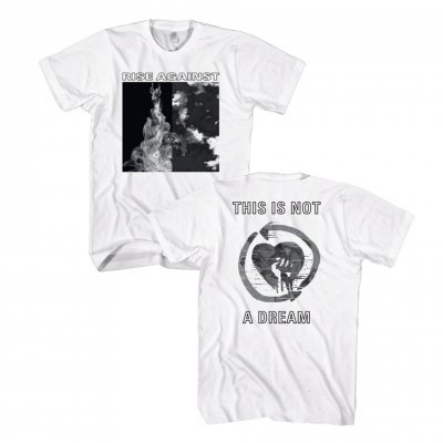 rise-against - This Is Not A Dream Tee (White)