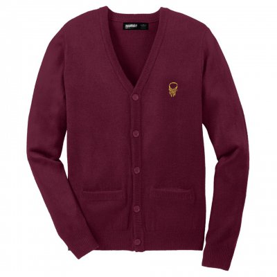 rancid - LWW Cardigan (Burgundy)