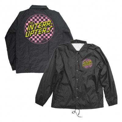 IMAGE | Checkered Windbreaker (Black)