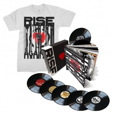 rise-against - Vinyl Box Set (Black 180g) + Tee (White) Bundle