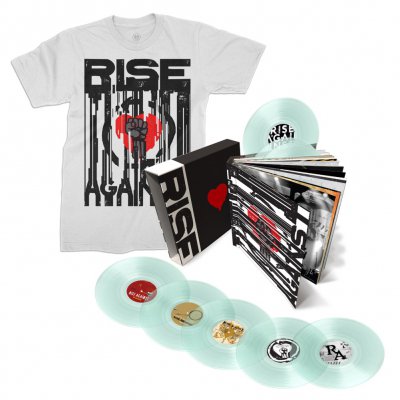 rise-against - Vinyl Box Set (Clear 180g) + Tee (White) + FREE 7" Bundle