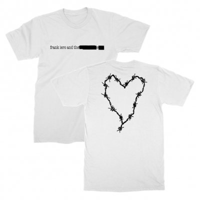 frank-iero - Redacted Logo T-Shirt (White)