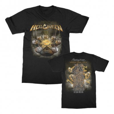 helloween - Pumpkins United Tour T-Shirt (Black)