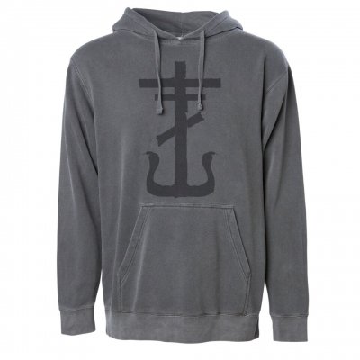frank-iero - Cross Pullover (Faded Black)