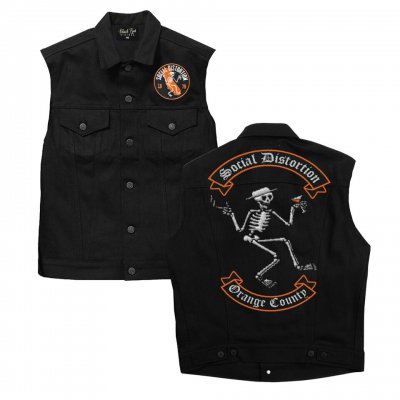 OC Denim Vest (Black Denim)