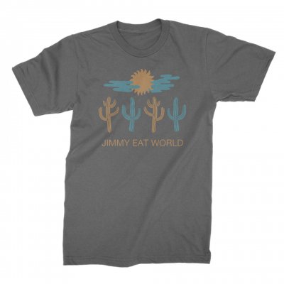 jimmy-eat-world - DelCacti Tee (Charcoal)