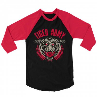 tiger-army - Nunca Muere Raglan Tee