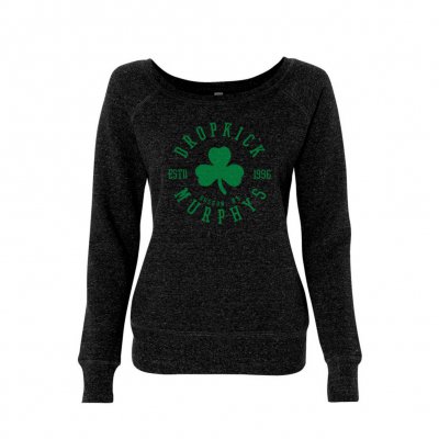 dropkick-murphys - Shamrock Seal Women's Sweater (Charcoal)