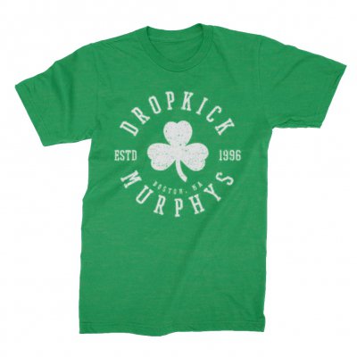 dropkick-murphys - Shamrock Seal Tee (Green)