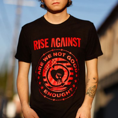 Rise Against Good Enough T-Shirt black