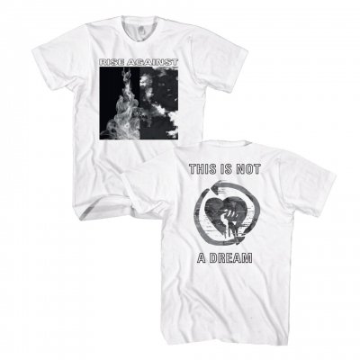 rise-against - This Is Not A Dream Tee (White)