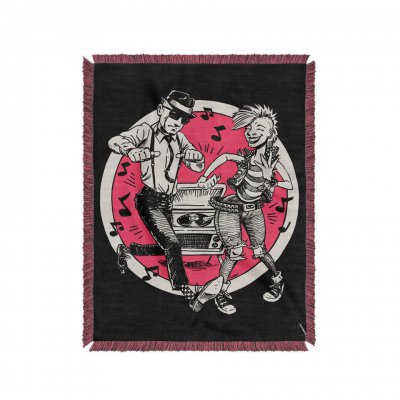 the-interrupters - Dancing Couple Throw Blanket