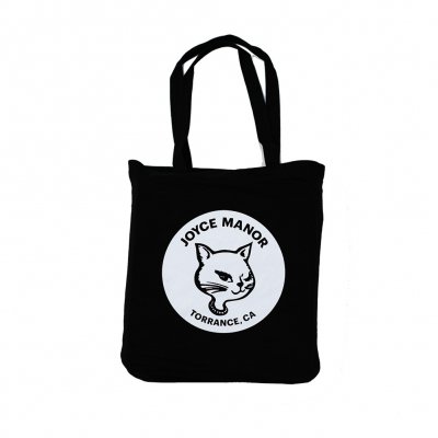 joyce-manor - Winking Cat Tote Bag (Black)