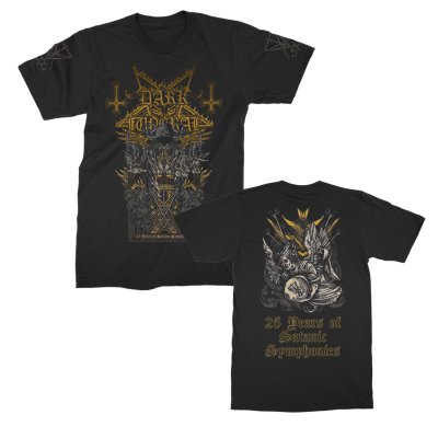 dark-funeral - 25 Years of Satanic Symphonies Tee (Black)