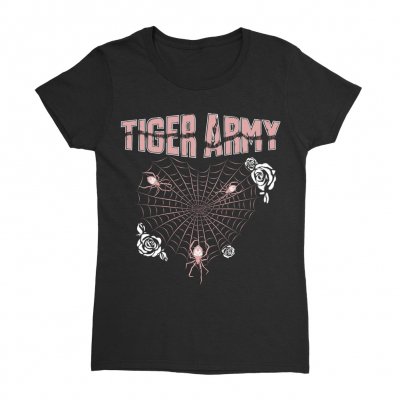 tiger-army - Heartweb Women's Tee (Black)