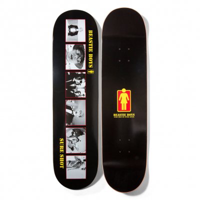 beastie-boys - Girl Sure Shot Skateboard (Black)