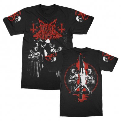 dark-funeral - Cloak Crosses T-Shirt (Black)
