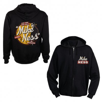 mike-ness - The One & Only Women's Zip-Up Hoodie (Black) Women