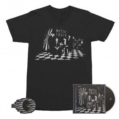 Bad Suns - Mystic Truth CD + Tee (Black) + Enamel Pin Bundle