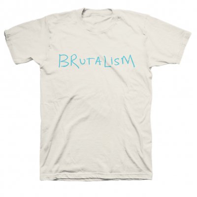 The Drums - Brutalism Tee (White)