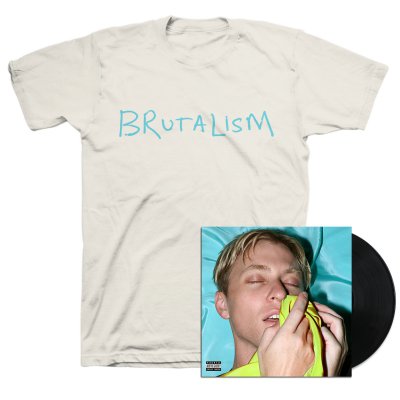 The Drums - Brutalism LP (Black) + Tee (White) Bundle