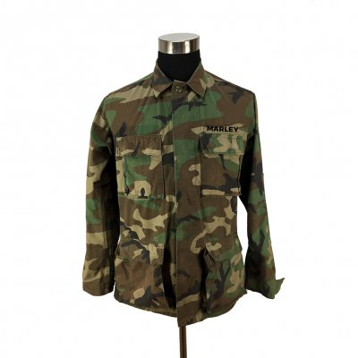 Custom Embroidered Army Jacket (Camo)