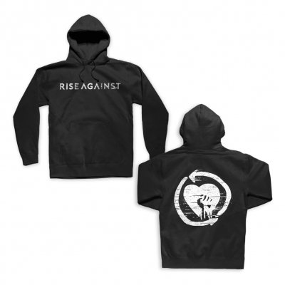 rise-against - Static Logo Heartfist Pullover (Black)